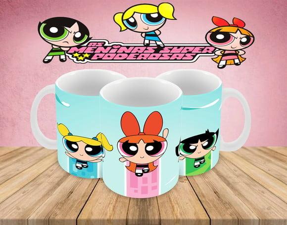 Caneca Polímero as Meninas Super Poderosas Personalizada