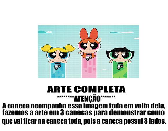 Caneca Polímero as Meninas Super Poderosas Personalizada