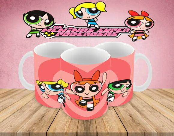 Caneca Polímero as Meninas Super Poderosas Personalizada