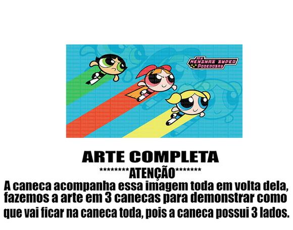 Caneca Polímero as Meninas Super Poderosas Personalizada
