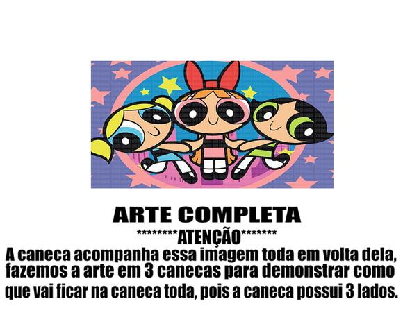 Caneca Polímero as Meninas Super Poderosas Personalizada