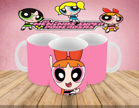 Caneca Polímero as Meninas Super Poderosas Personalizada