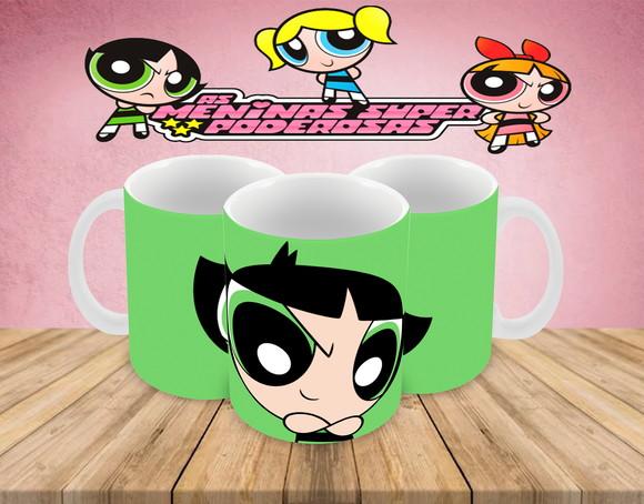 Caneca Polímero as Meninas Super Poderosas Personalizada