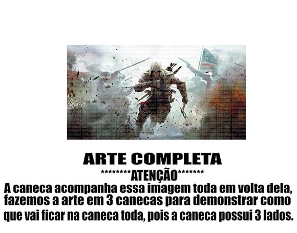 Caneca Polímero Assassins Creed Personalizada