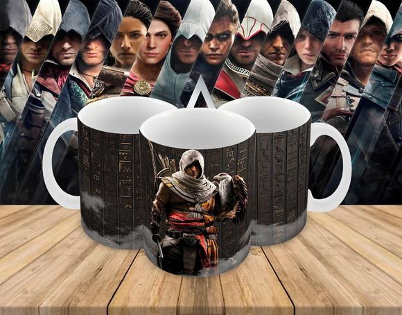 Caneca Polímero Assassins Creed Personalizada