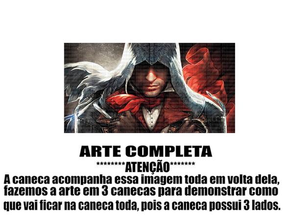 Caneca Polímero Assassins Creed Personalizada