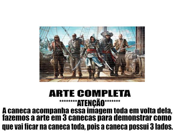 Caneca Polímero Assassins Creed Personalizada