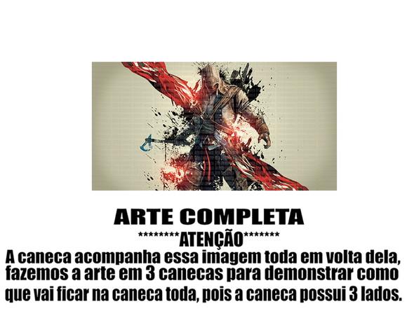Caneca Polímero Assassins Creed Personalizada