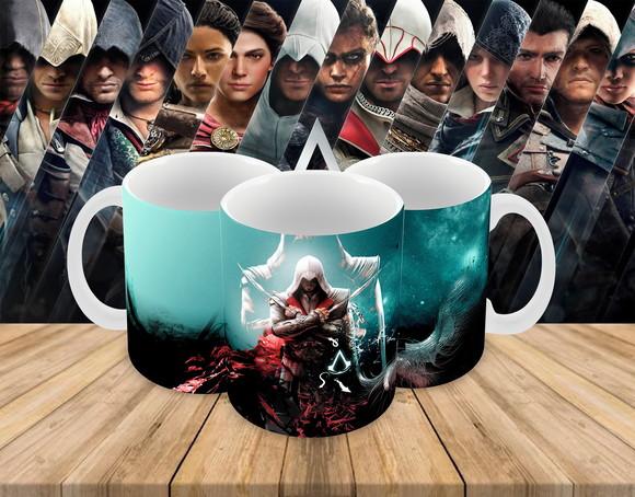 Caneca Polímero Assassins Creed Personalizada