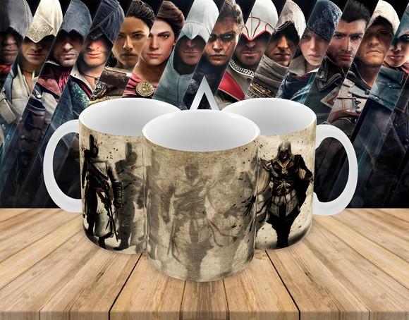 Caneca Polímero Assassins Creed Personalizada