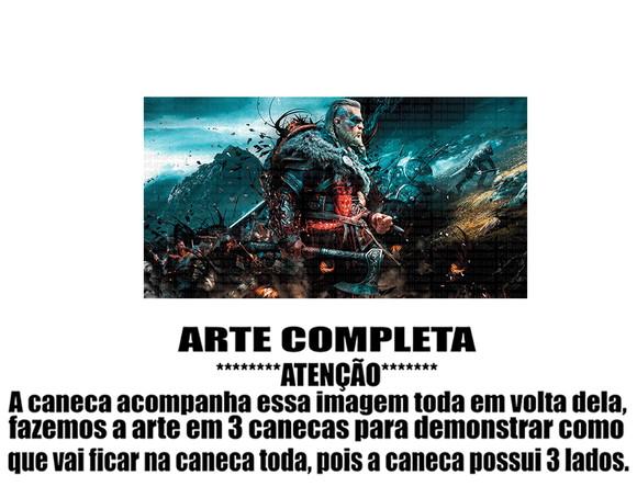 Caneca Polímero Assassins Creed Personalizada