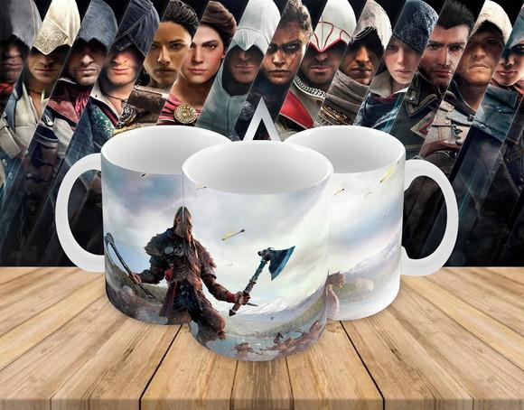 Caneca Polímero Assassins Creed Personalizada