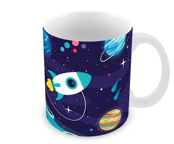 Caneca Polímero Astronauta Personalizada