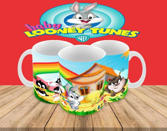 Caneca Polímero Baby Looney Tunes Personalizada