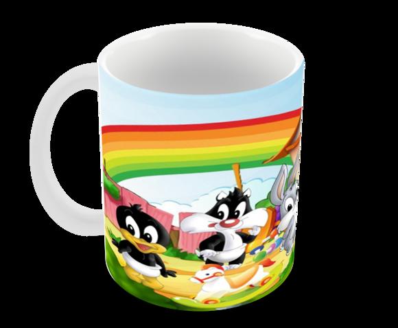 Caneca Polímero Baby Looney Tunes Personalizada