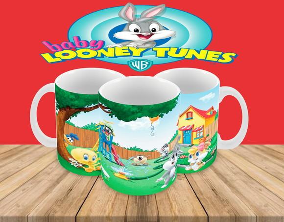 Caneca Polímero Baby Looney Tunes Personalizada