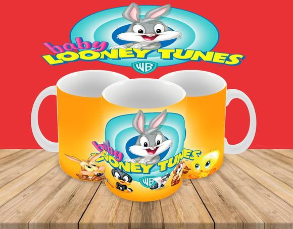 Caneca Polímero Baby Looney Tunes Personalizada