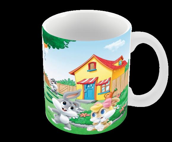 Caneca Polímero Baby Looney Tunes Personalizada