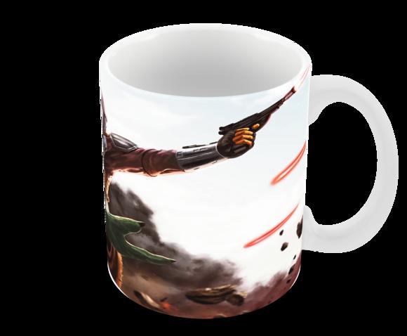 Caneca Polímero Baby Yoda Personalizada