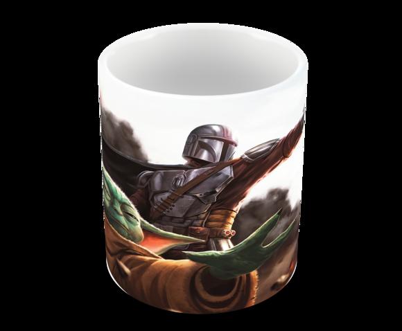 Caneca Polímero Baby Yoda Personalizada