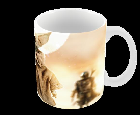 Caneca Polímero Baby Yoda Personalizada
