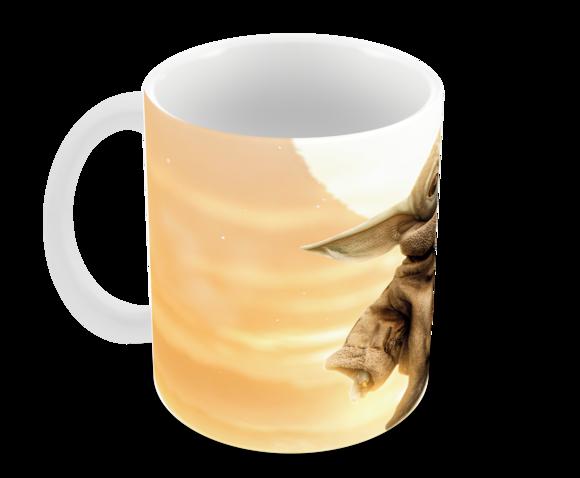 Caneca Polímero Baby Yoda Personalizada