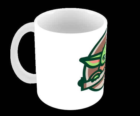 Caneca Polímero Baby Yoda Personalizada