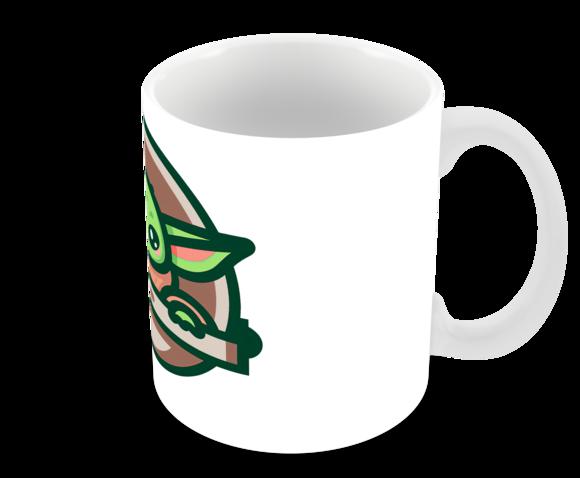 Caneca Polímero Baby Yoda Personalizada
