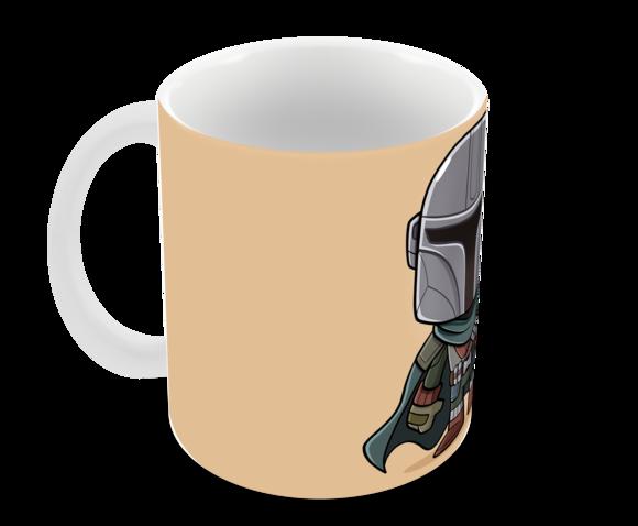 Caneca Polímero Baby Yoda Personalizada