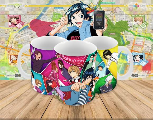 Caneca Polímero Bakuman Personalizada