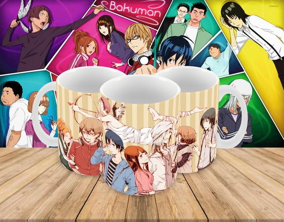 Caneca Polímero Bakuman Personalizada