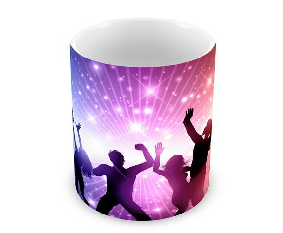 Caneca Polímero Balada Neon Personalizada