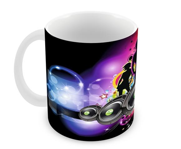Caneca Polímero Balada Neon Personalizada