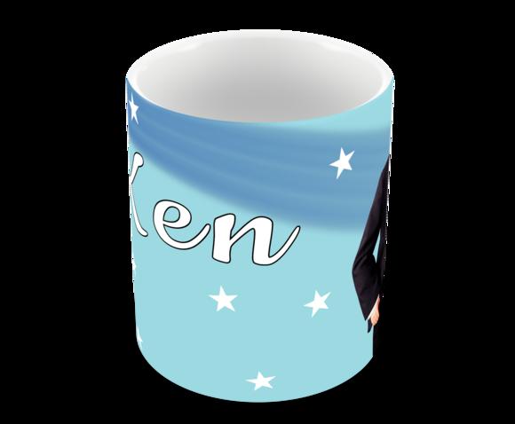Caneca Polímero Barbie e Ken Personalizada