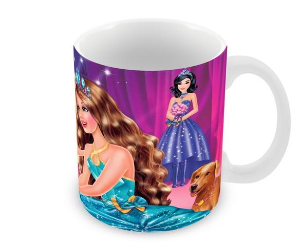 Caneca Polímero Barbie Personalizada