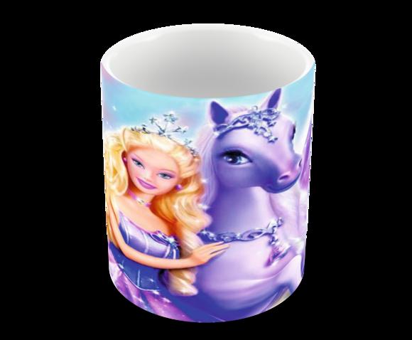 Caneca Polímero Barbie Personalizada