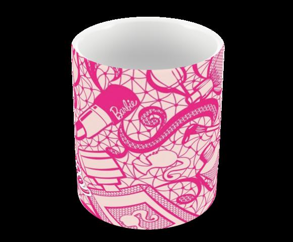 Caneca Polímero Barbie Personalizada