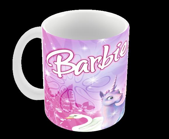 Caneca Polímero Barbie Personalizada