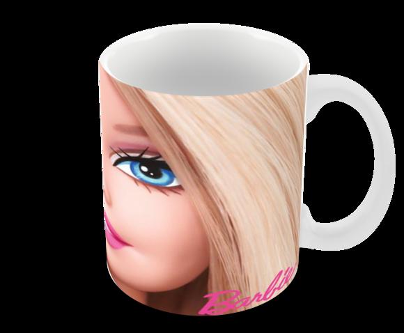 Caneca Polímero Barbie Personalizada