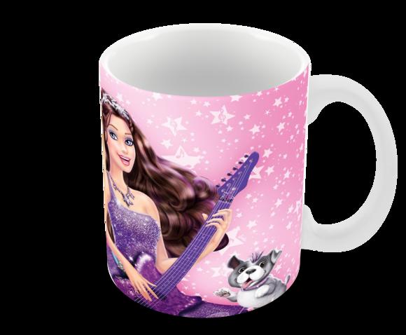 Caneca Polímero Barbie Personalizada