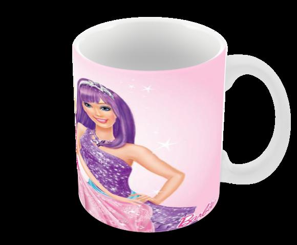 Caneca Polímero Barbie Personalizada