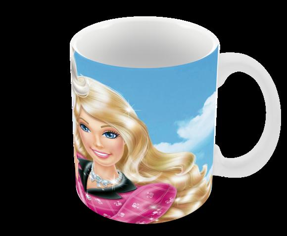 Caneca Polímero Barbie Personalizada