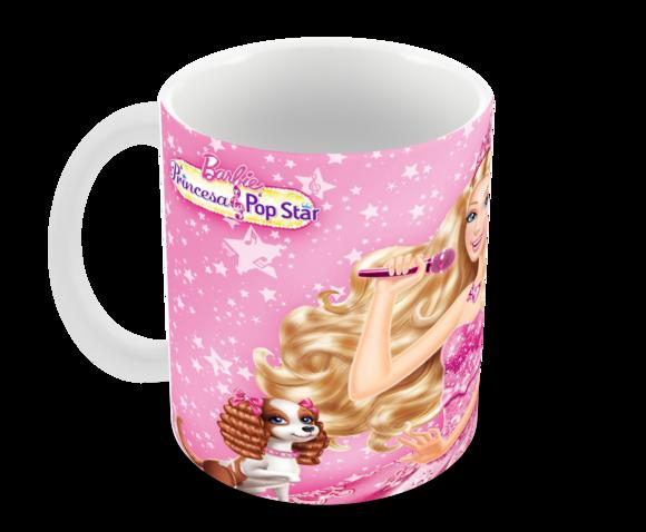 Caneca Polímero Barbie Personalizada