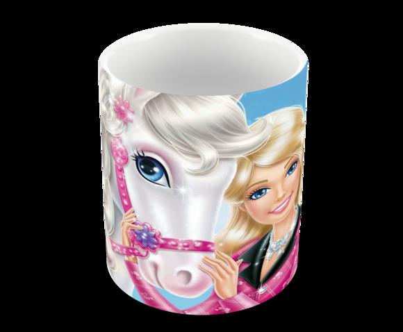 Caneca Polímero Barbie Personalizada