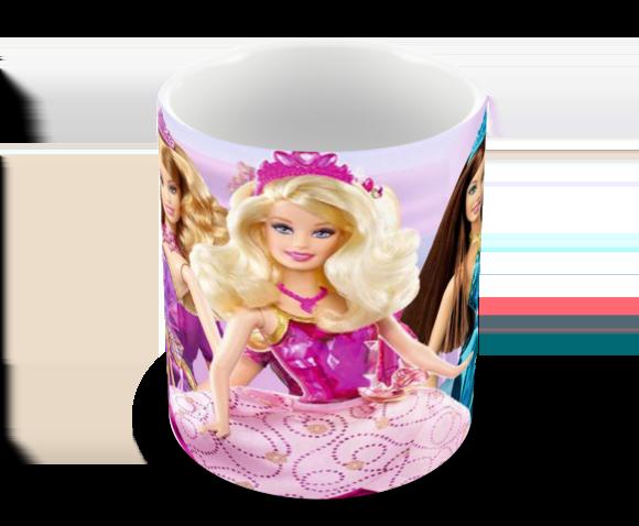Caneca Polímero Barbie Personalizada
