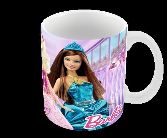 Caneca Polímero Barbie Personalizada