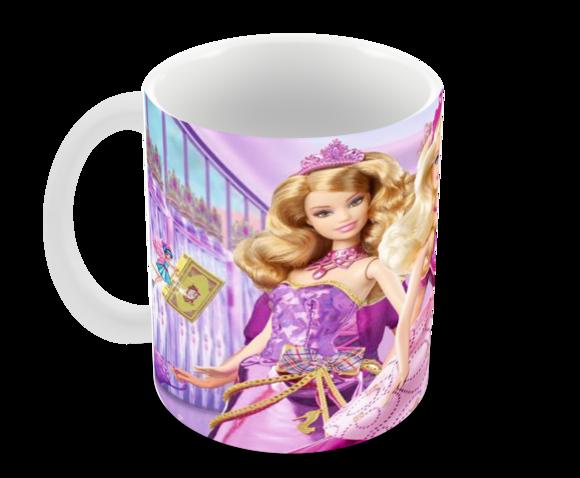Caneca Polímero Barbie Personalizada