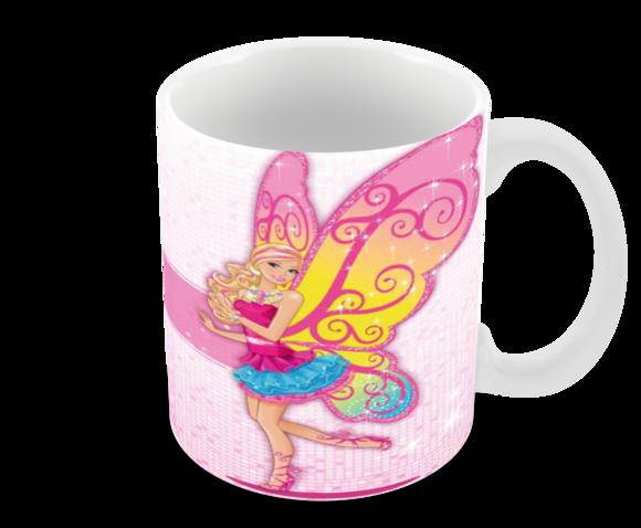 Caneca Polímero Barbie Personalizada