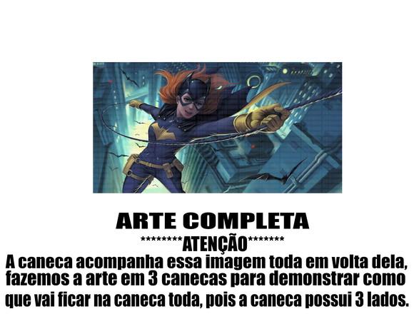 Caneca Polímero Batgirl Personalizada