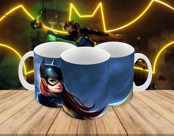 Caneca Polímero Batgirl Personalizada